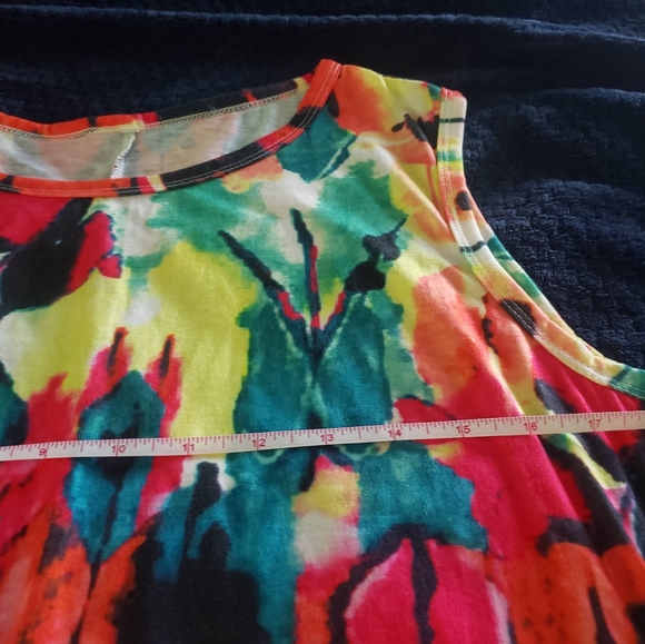 Woman's Multicolor Tank - Picture 3 of 3